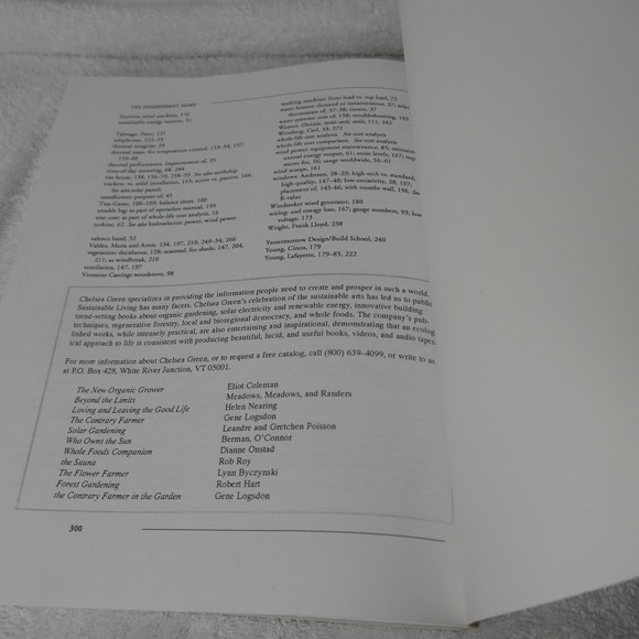 The Independent Home: Living Well with Power from the Sun, Wind, and Water Book - Picture 16 of 16